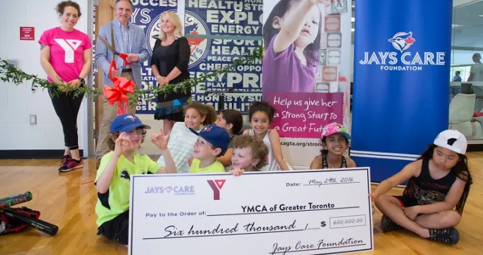 Celebrating our YMCA City Builders: Jays Care Foundation