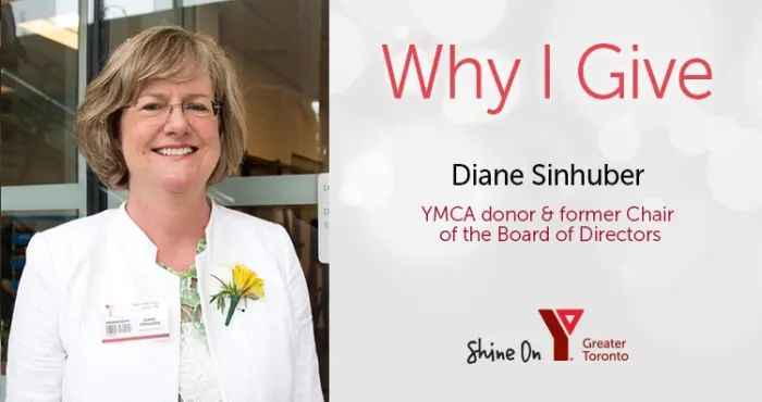 YMCA donor & former Chair of the Board of Directors helps re-ignite community spirit