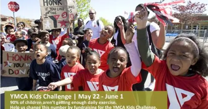 Get moving for the YMCA Healthy Kids Challenge!